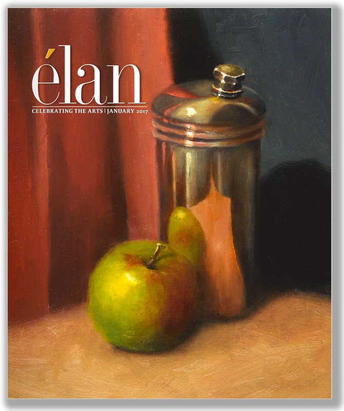 Cover graphic for elan magazine january 2017